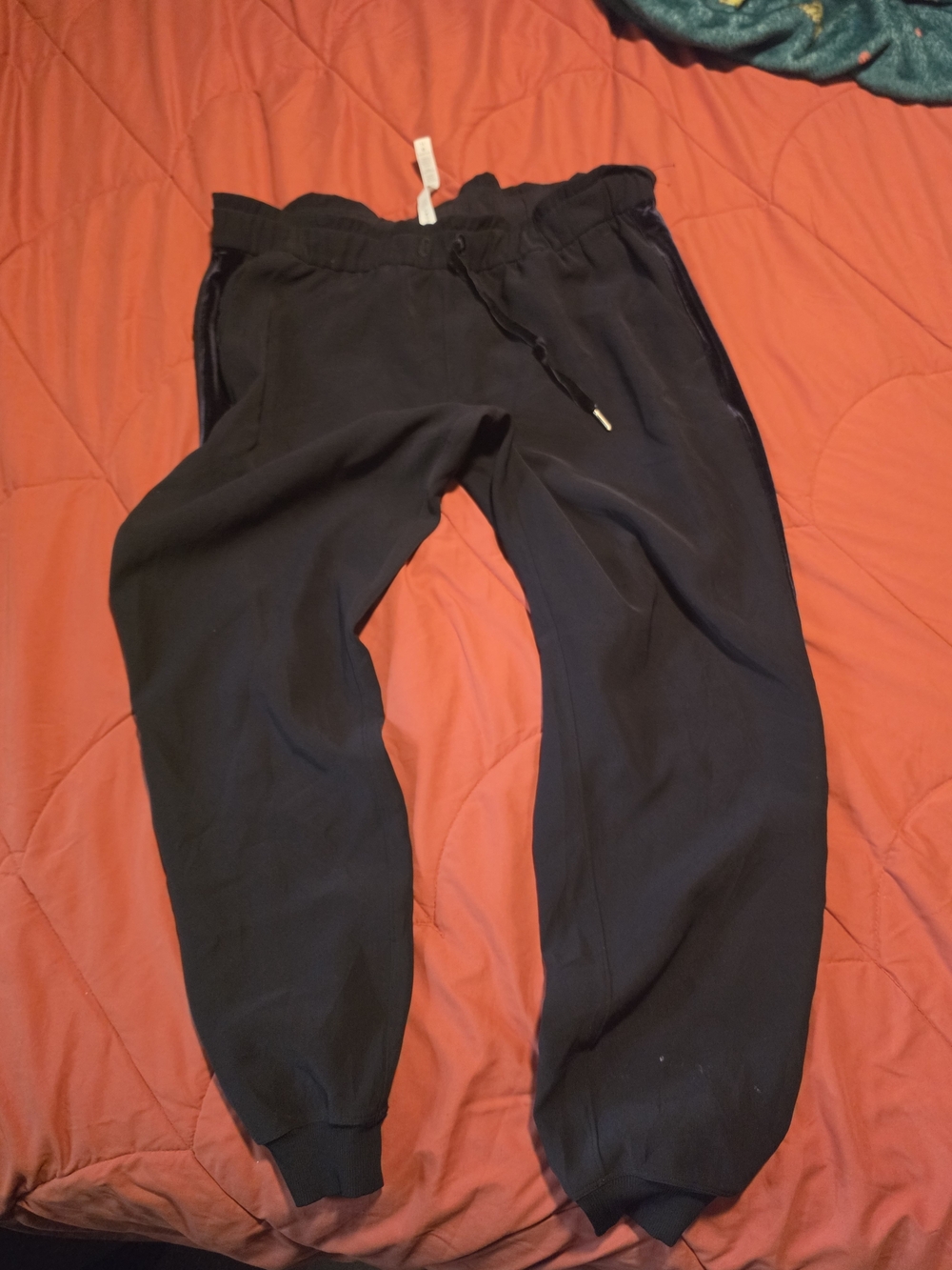 lululemon athletica Black Drawcord Joggers